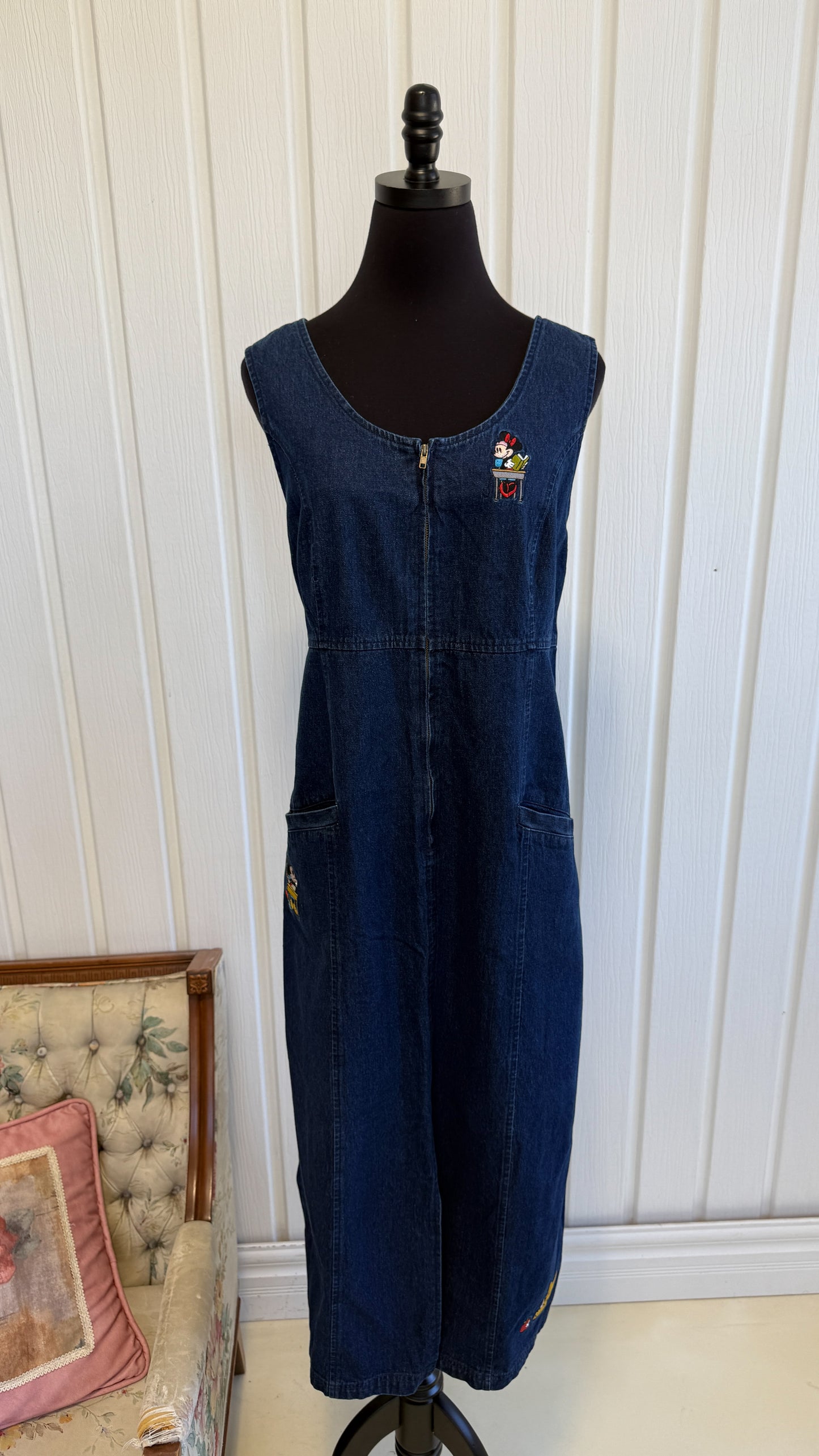 Robe en jeans Mickey et Dingo- x-large