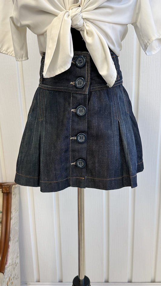 Esprit schoolgirl denim skirt - x-small