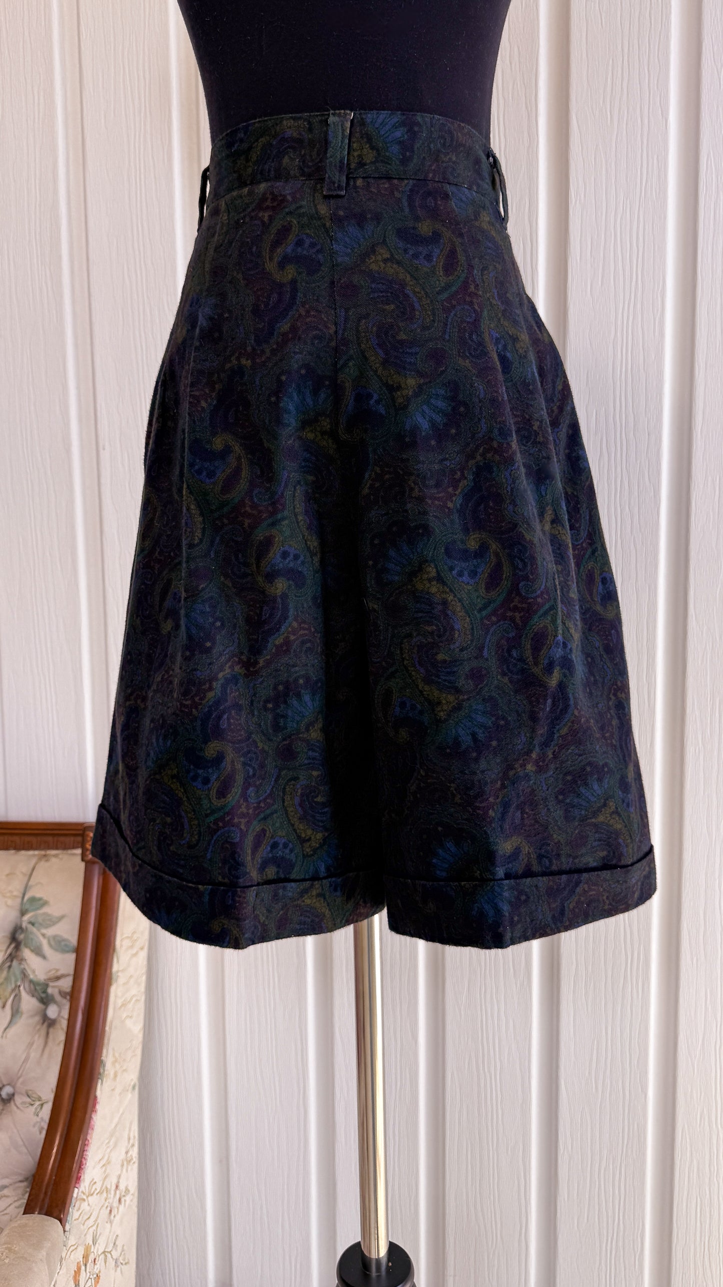 Bermuda marine à motifs- small