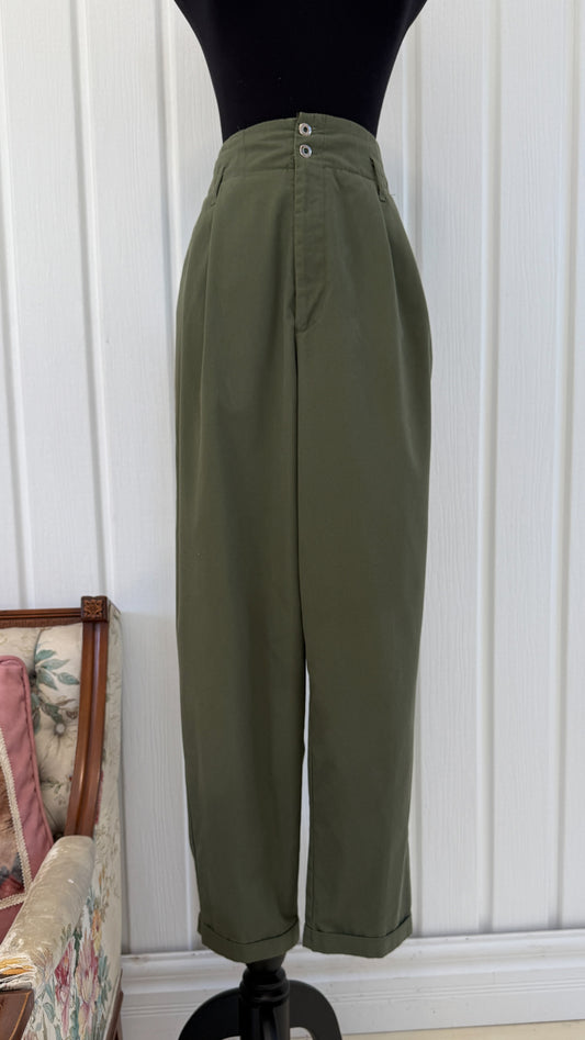 Pantalons baggy kaki- medium