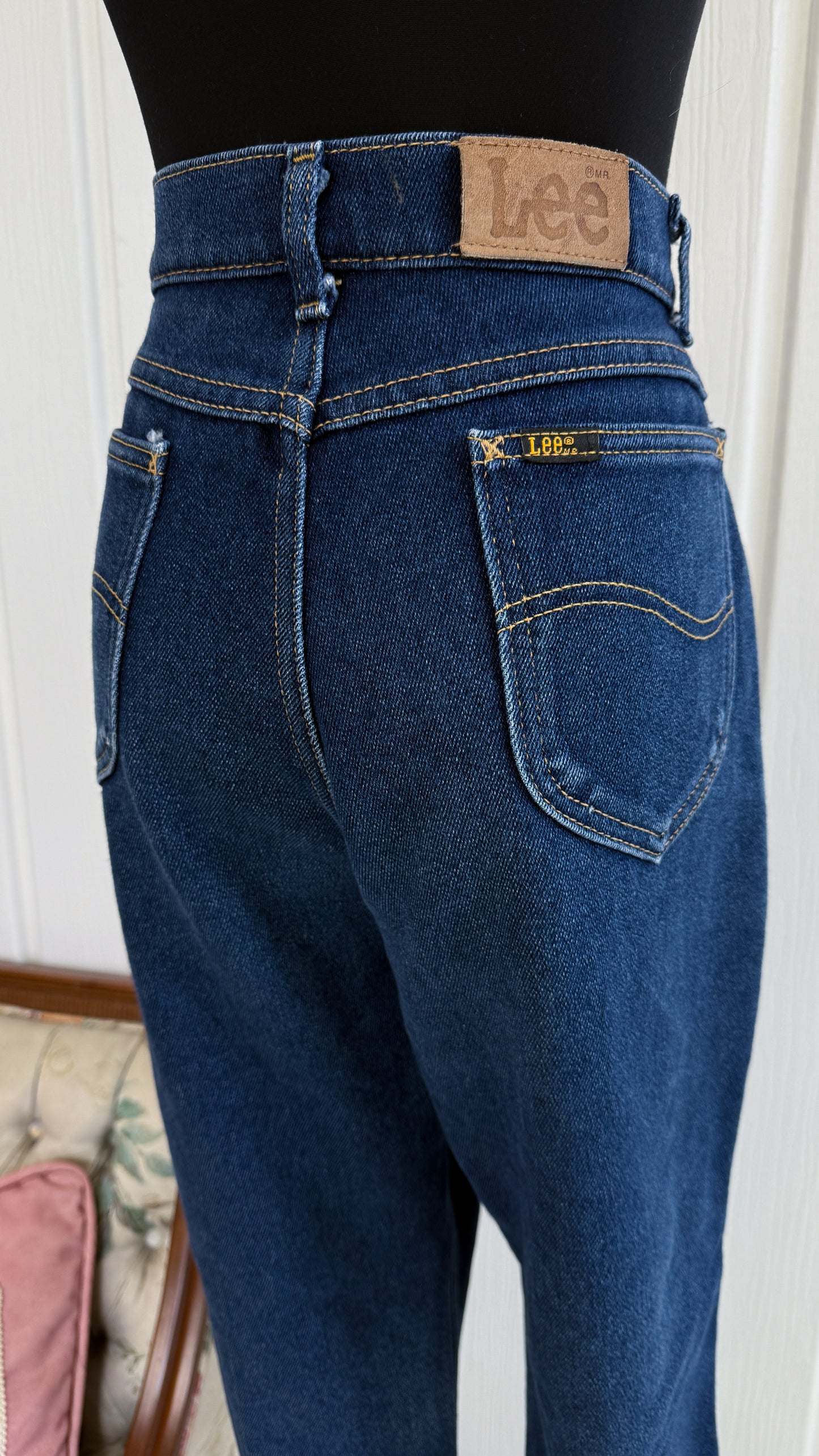 Jeans bleu foncé Lee- large