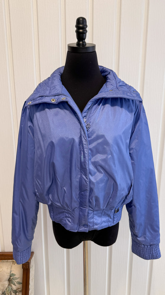 Manteau hiver mauve nacré- medium