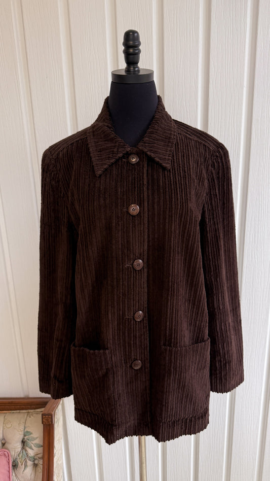 Veste en corduroy brune- medium