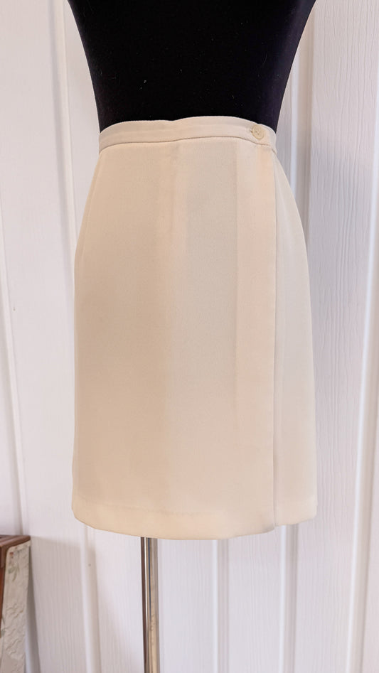 Jupe-short beige crème- medium