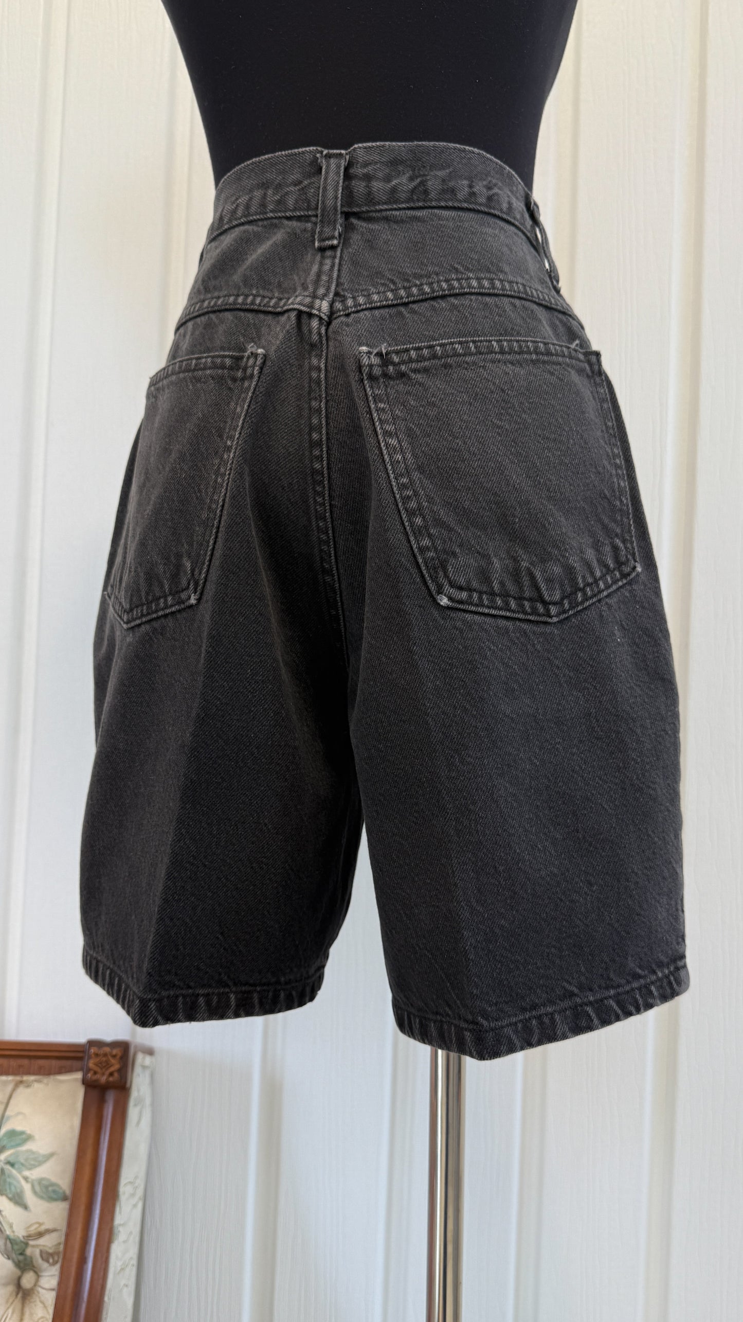 Shorts en jeans noir/gris JJ- small