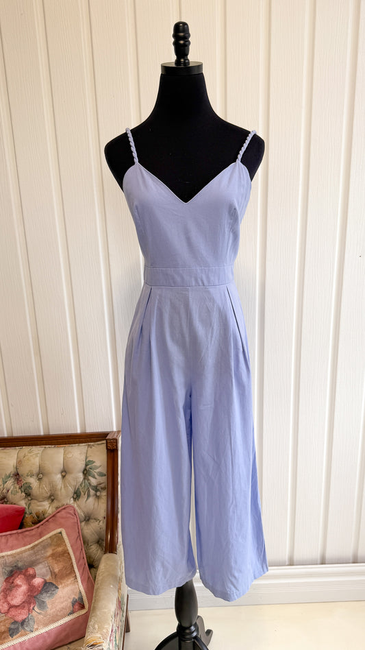 Jumpsuit bleu poudre - small