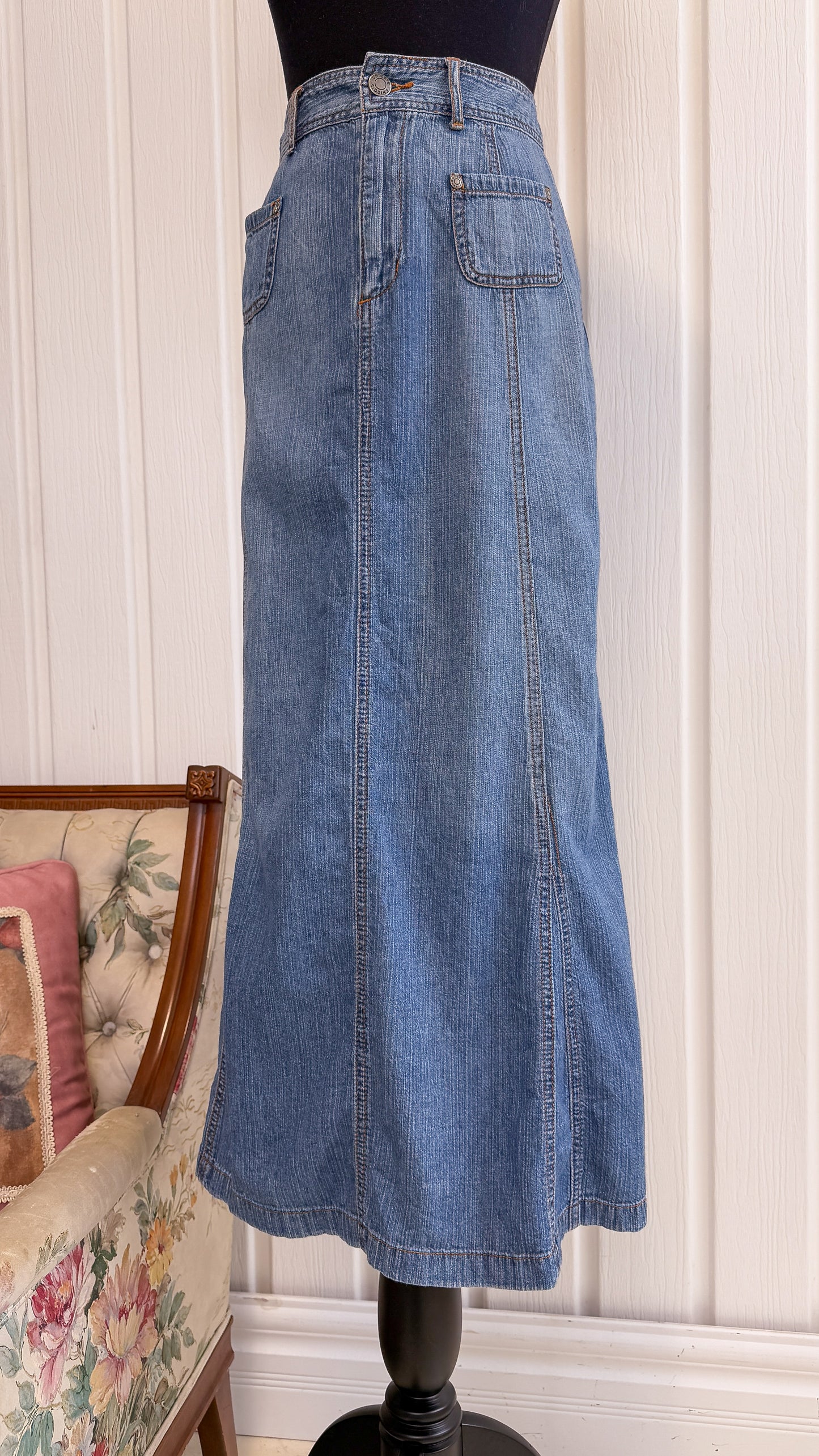 Jupe en jeans longue- small