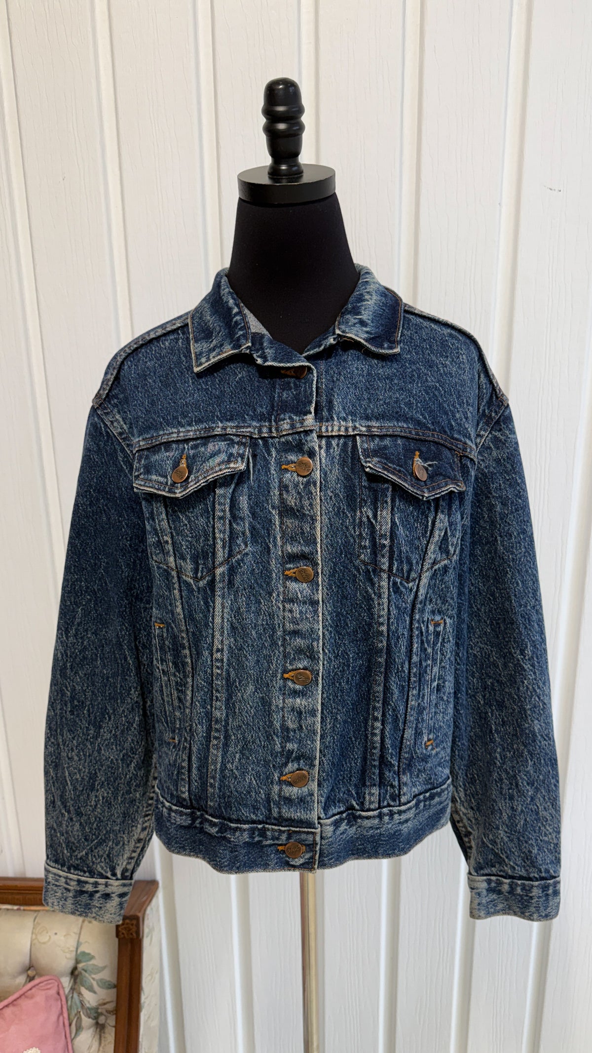 Veste en jeans foncé- medium
