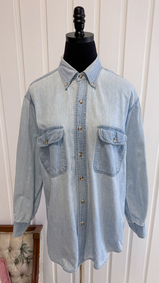 Chemisier en denim - large