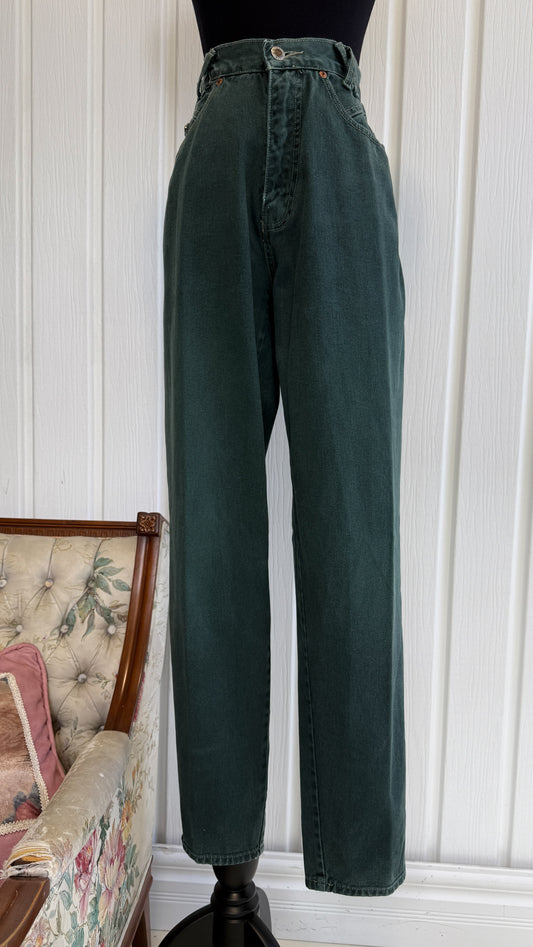 Jeans vert foncé J&L- small