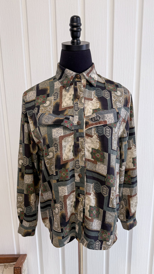 Chemisier motifs géometriques- small