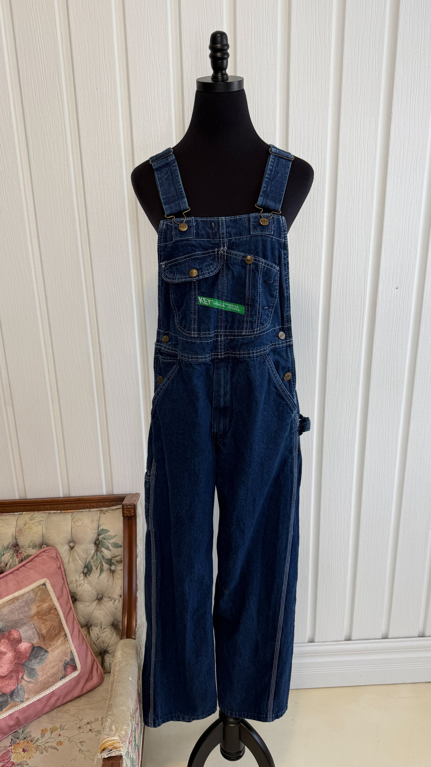 Salopette en jeans Key- small et medium