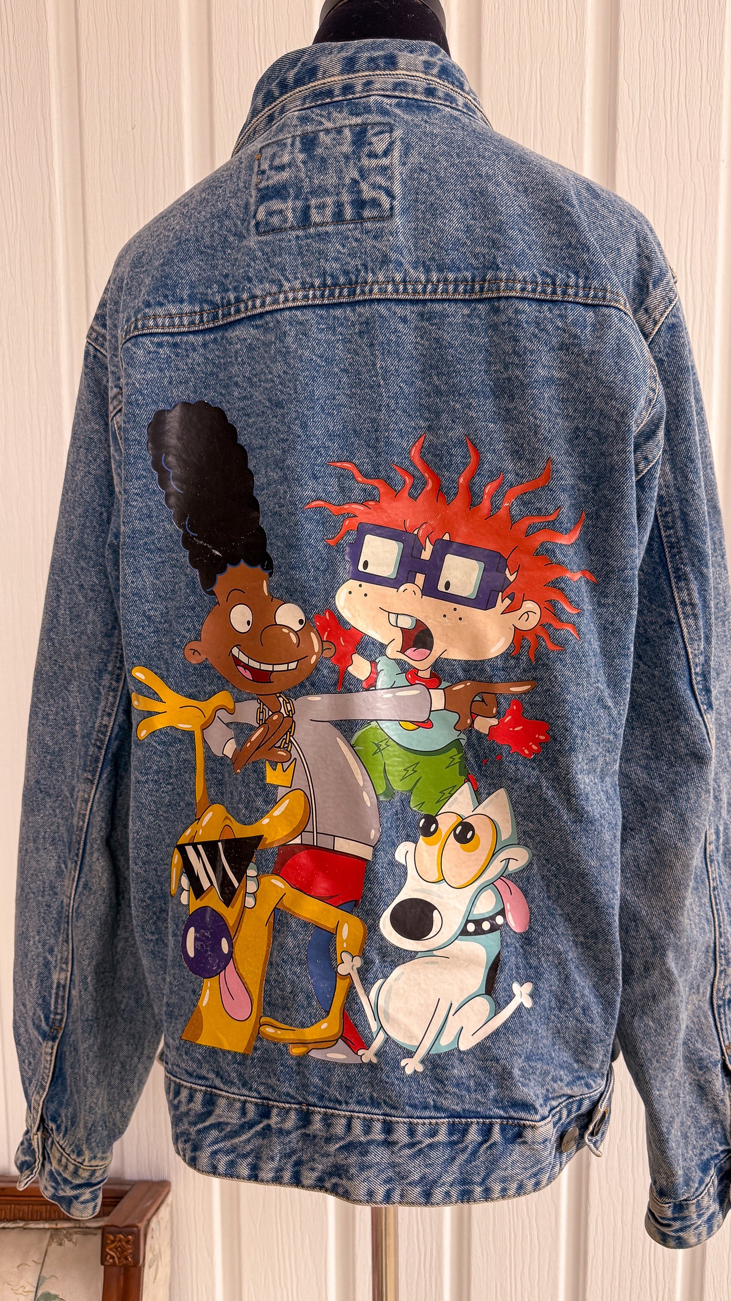 Veste en jeans Razmoquette- x-large