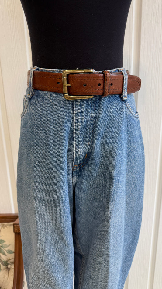 Ceinture en cuir Fossile- x-large