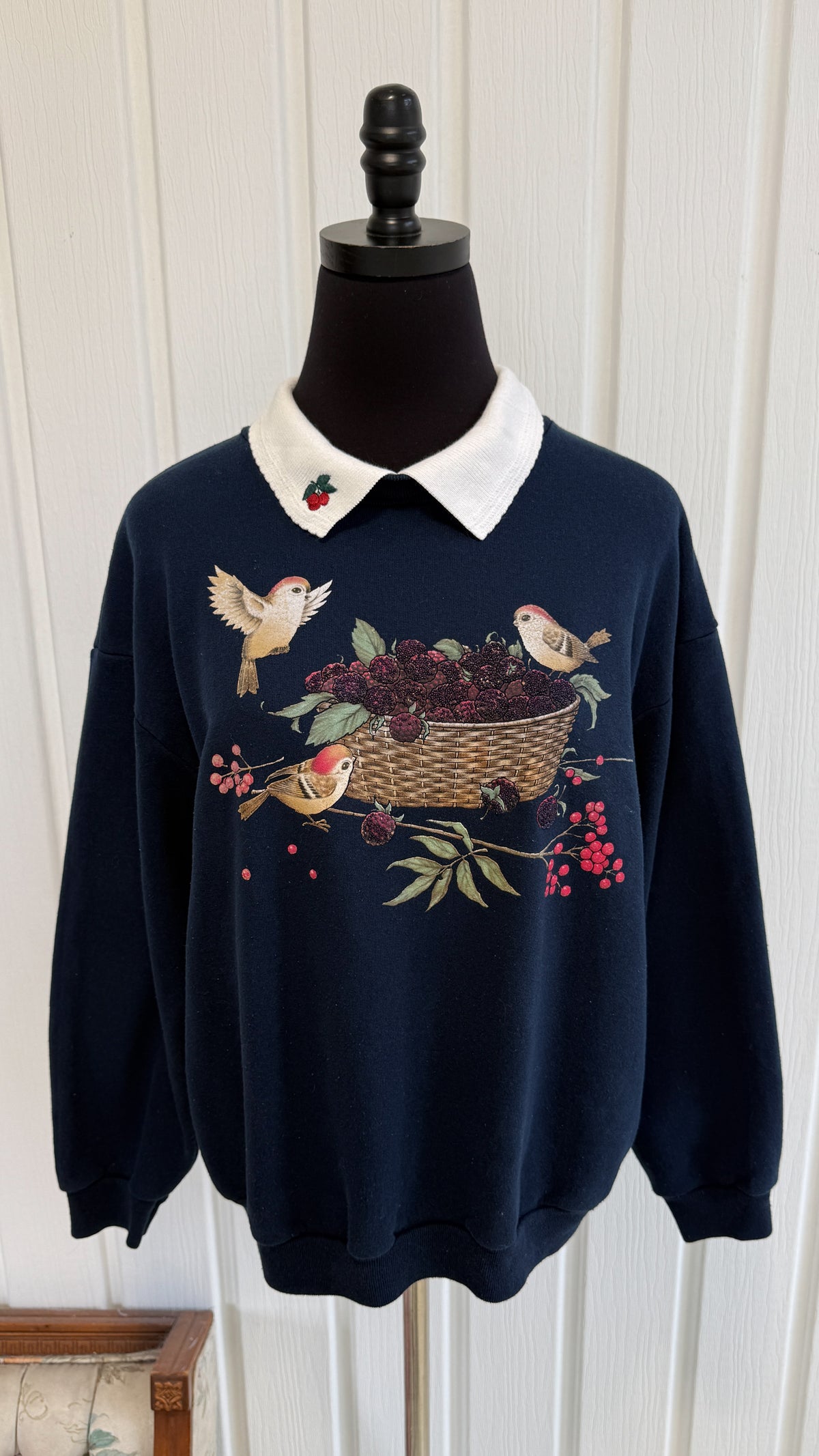 Chandail crewneck marine oiseaux - medium