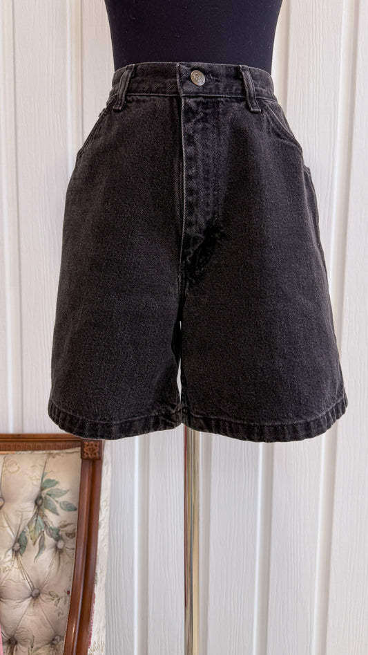 Shorts en jeans Wrangler noir/gris- small