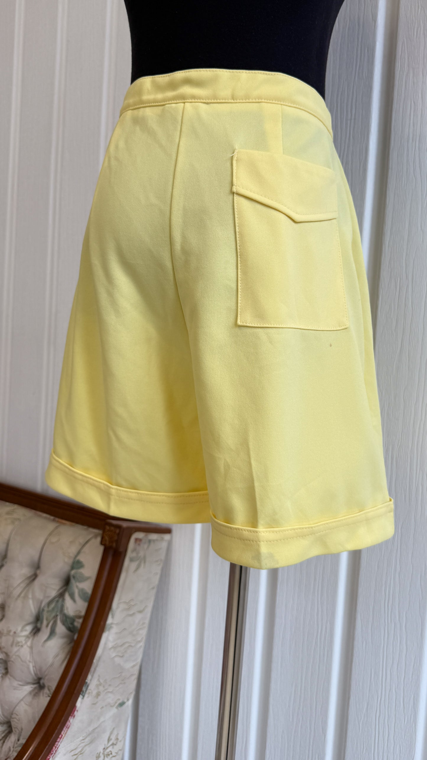 Shorts jaune - large