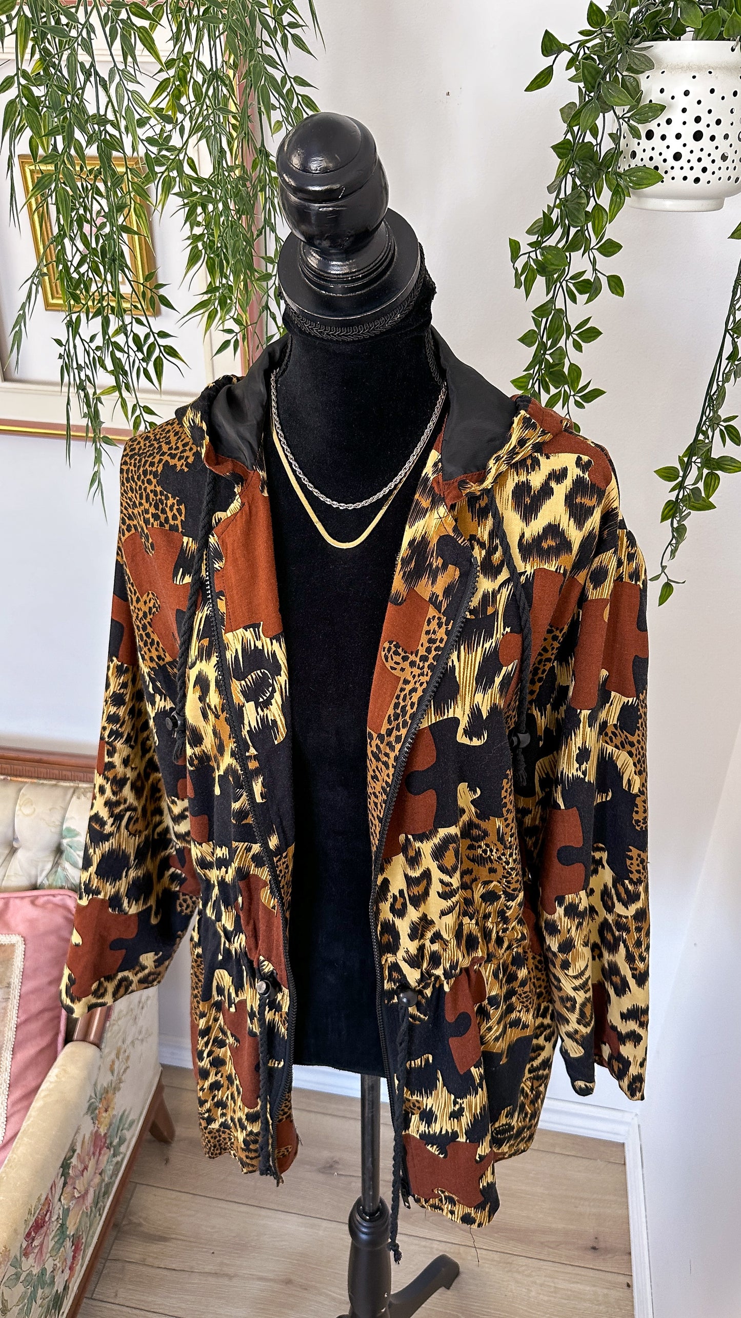 Manteau printemps léopard- medium