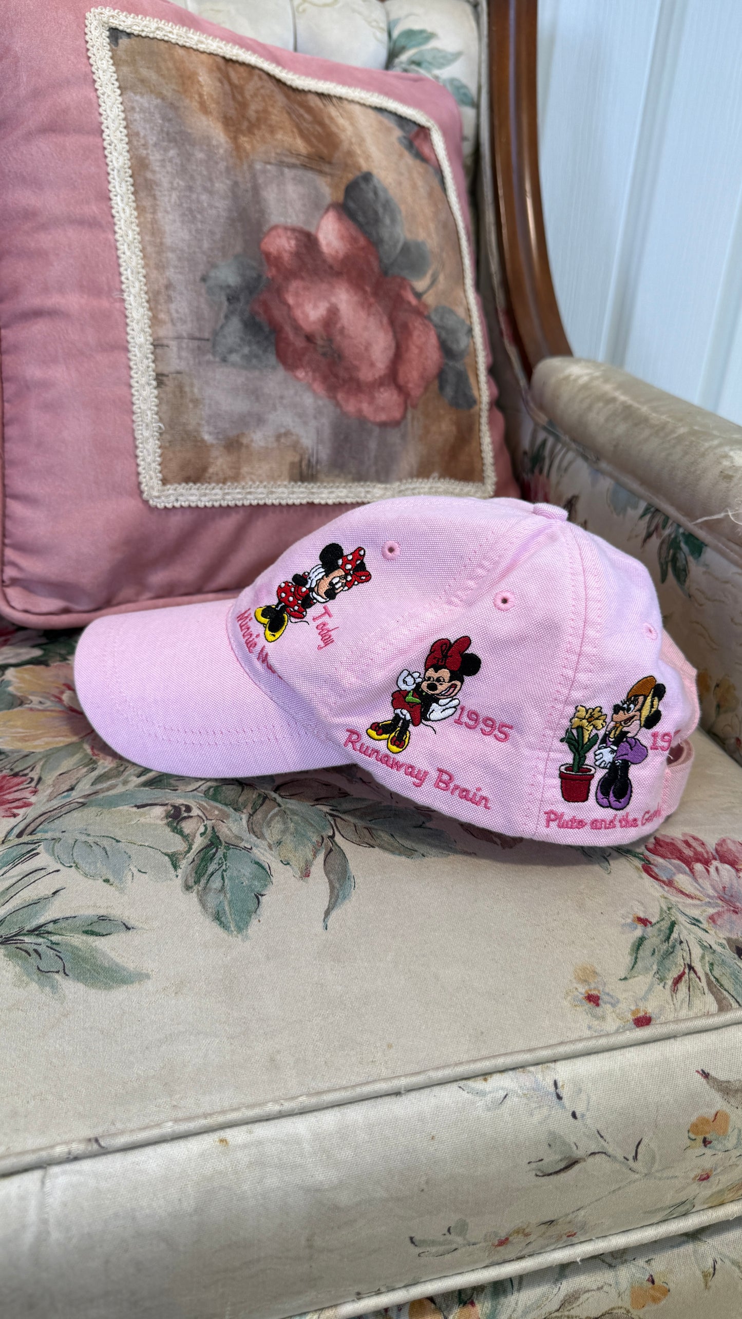 Casquette rose Minnie Mouse