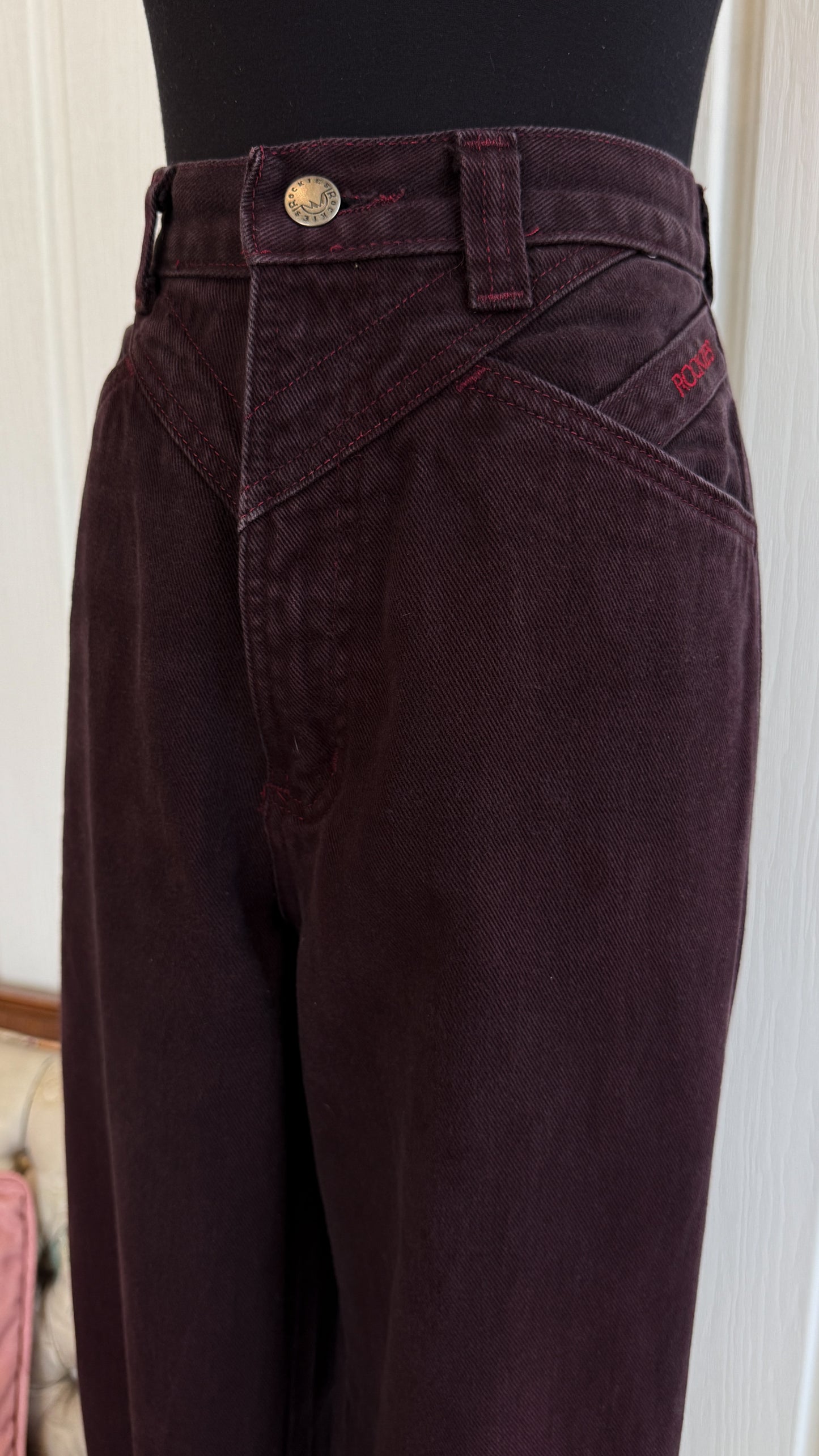 Jeans bourgogne Rockies- small