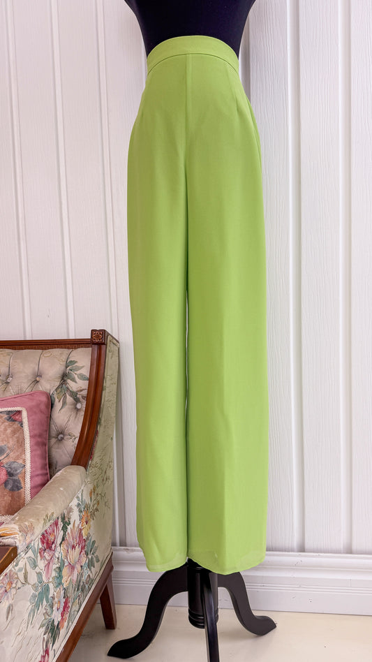 Lime green pants - medium