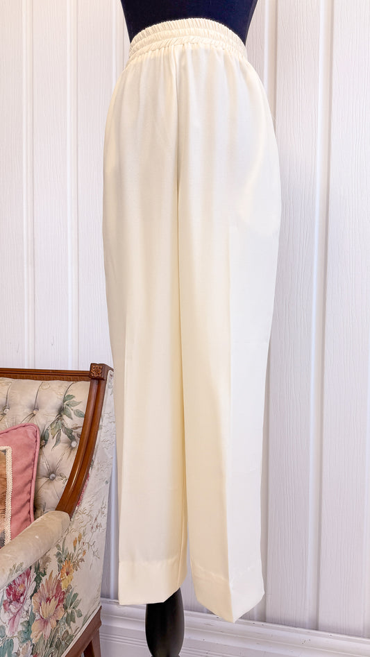 Pantalons beige crème- small