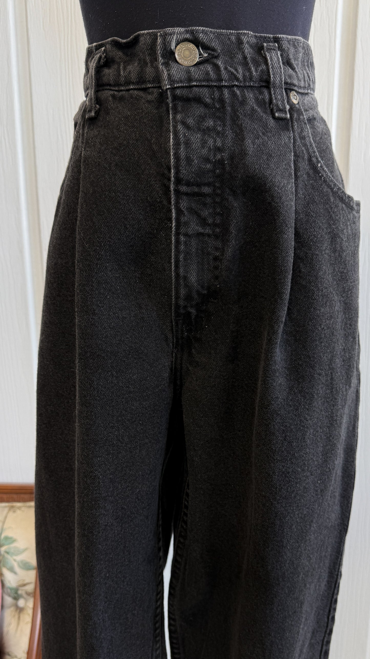 Jeans baggy noir Eddie Bauer- medium