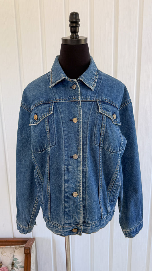 Veste en jeans oversize- small