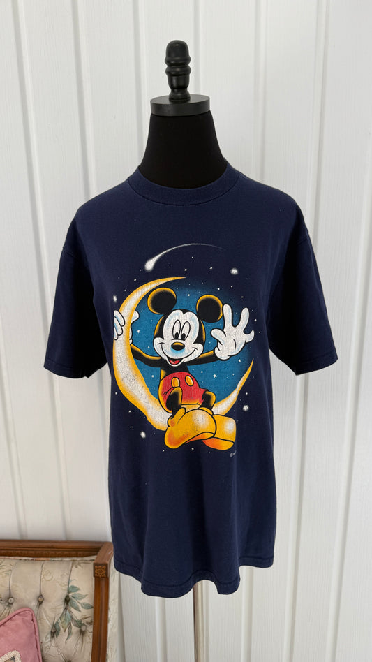 T-shirt marine Mickey mouse- medium