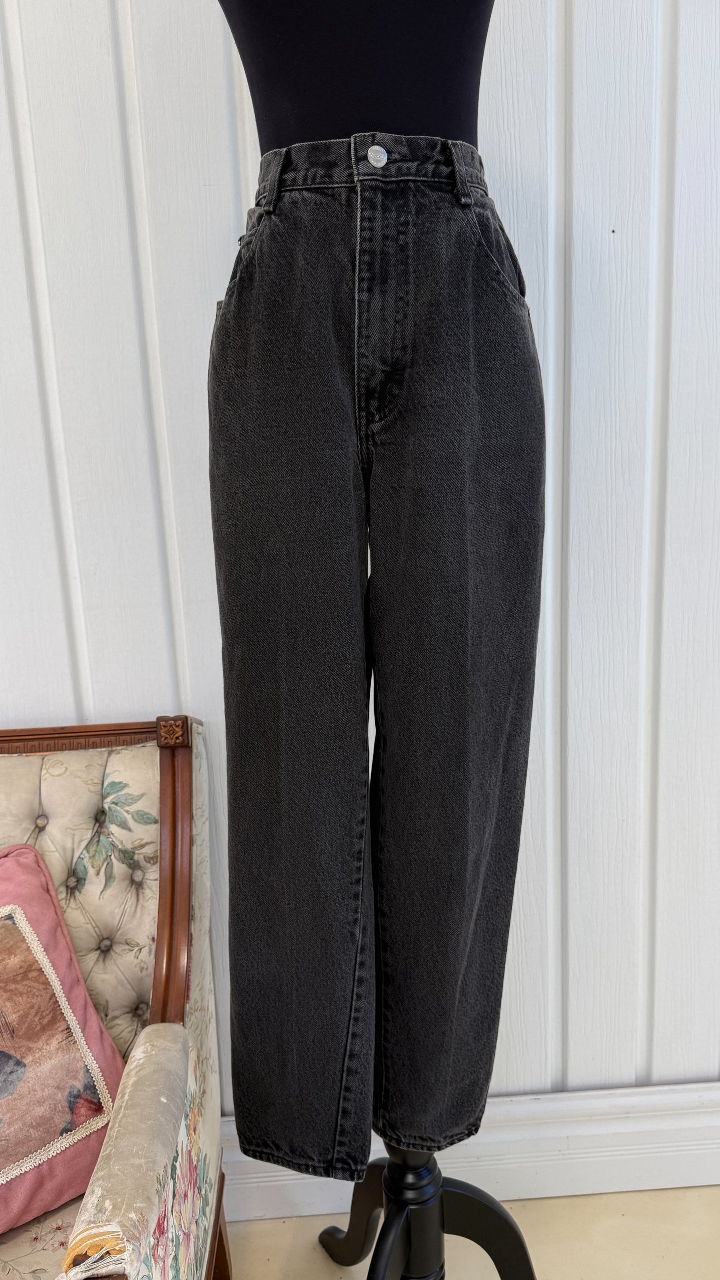 Jeans noir/gris droit Sasson- small
