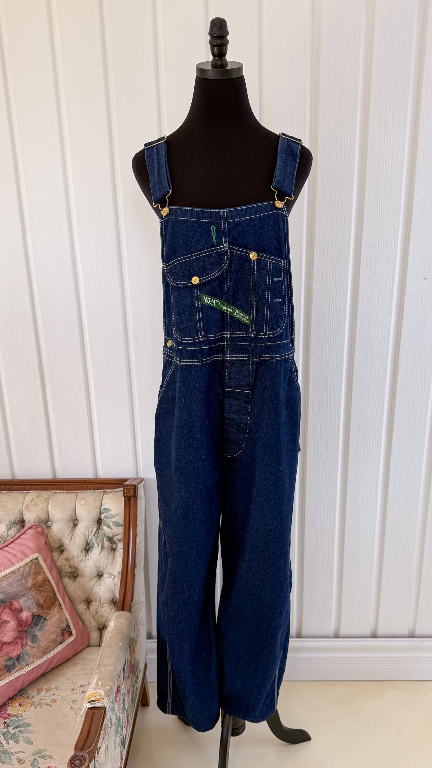 Salopette en jeans Key- large