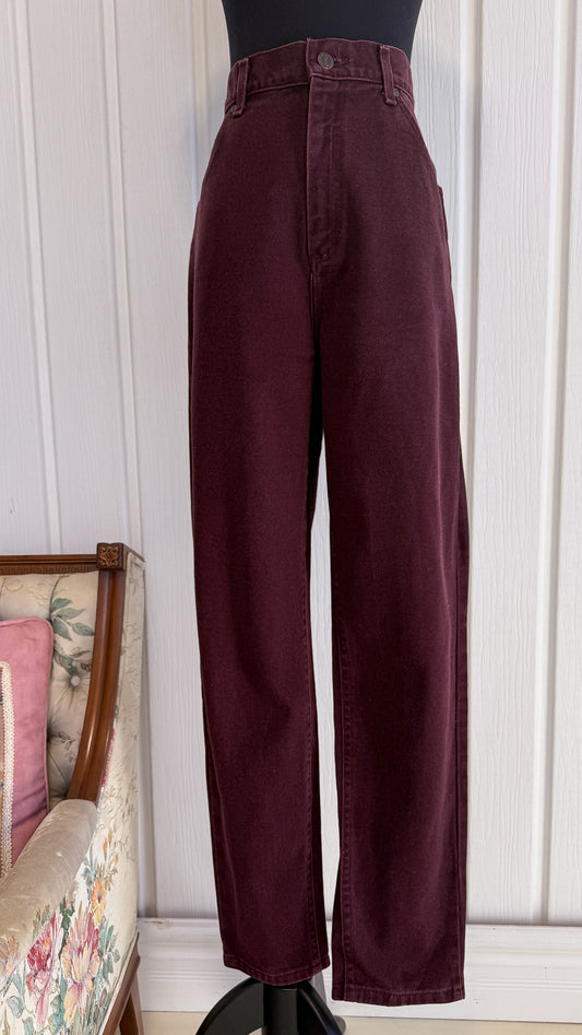 Jeans bourgogne Riders- large