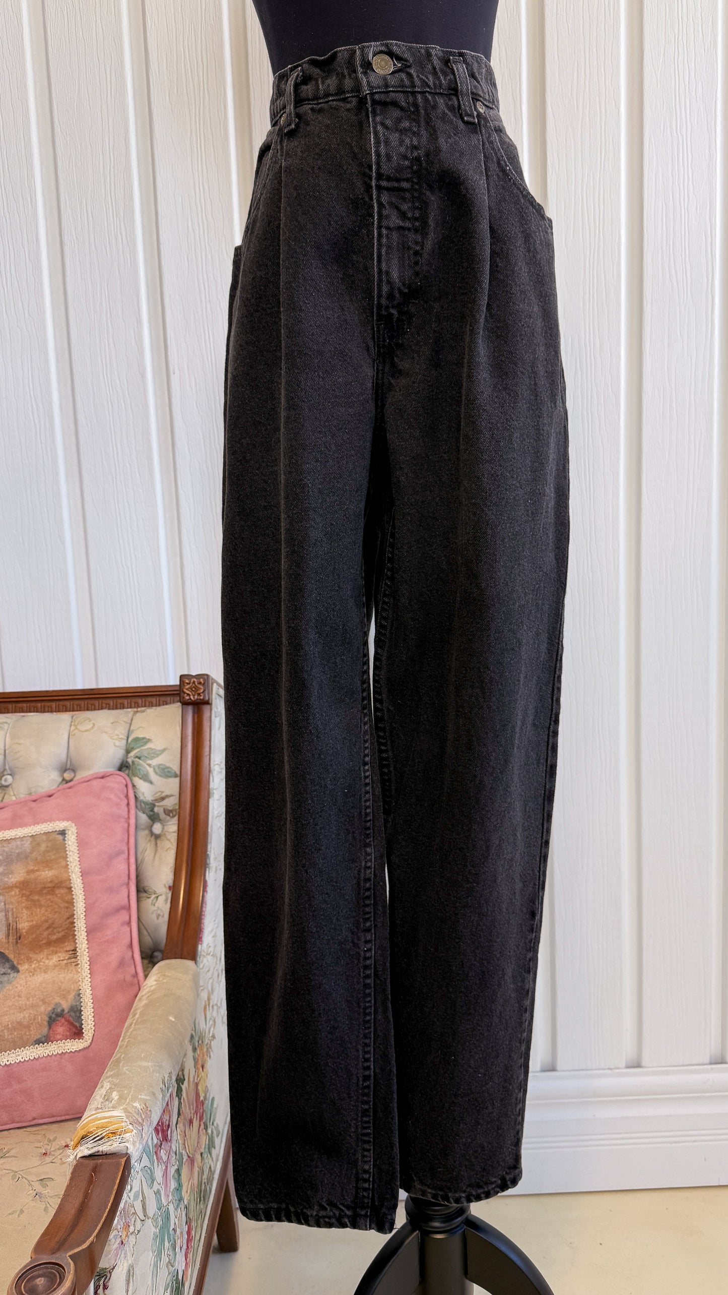 Jeans baggy noir Eddie Bauer- medium