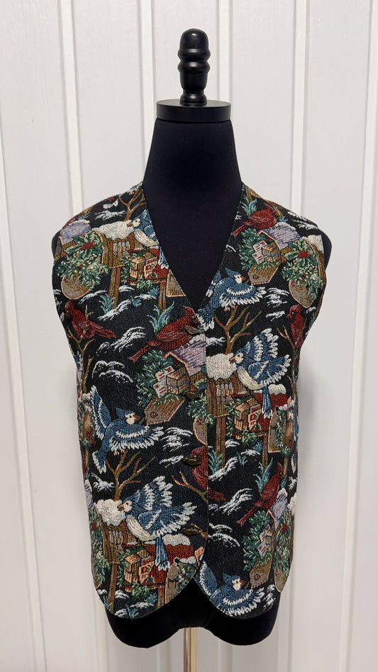 Gilet sans manches geai bleu- medium