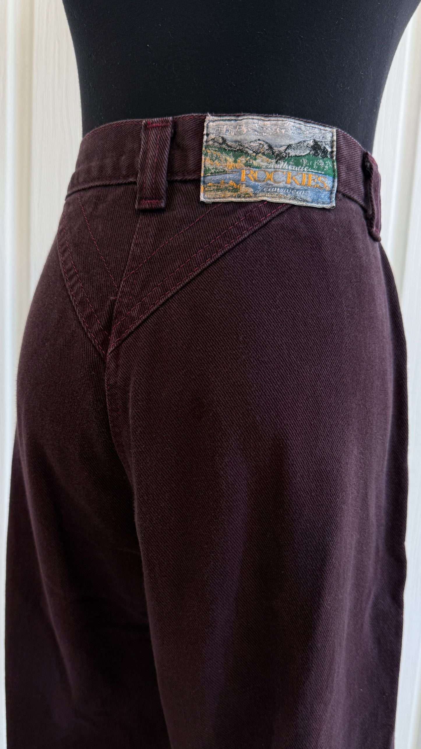 Jeans bourgogne Rockies- small