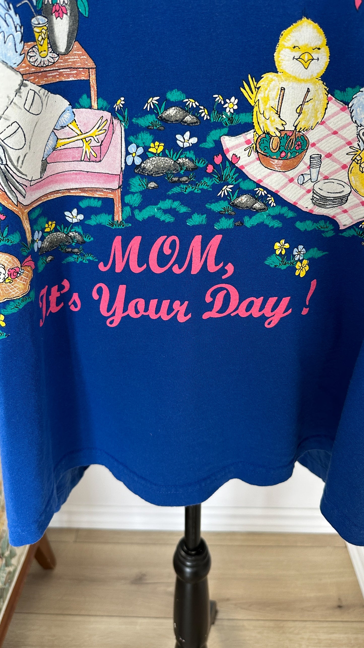 Blue Mom it's your day t-shirt - xx-large