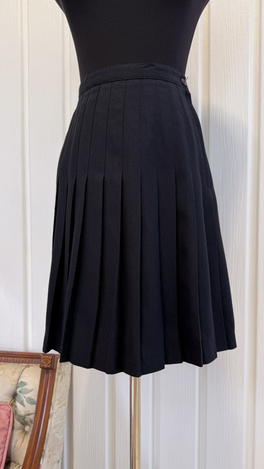 Jupe écolière noire - small