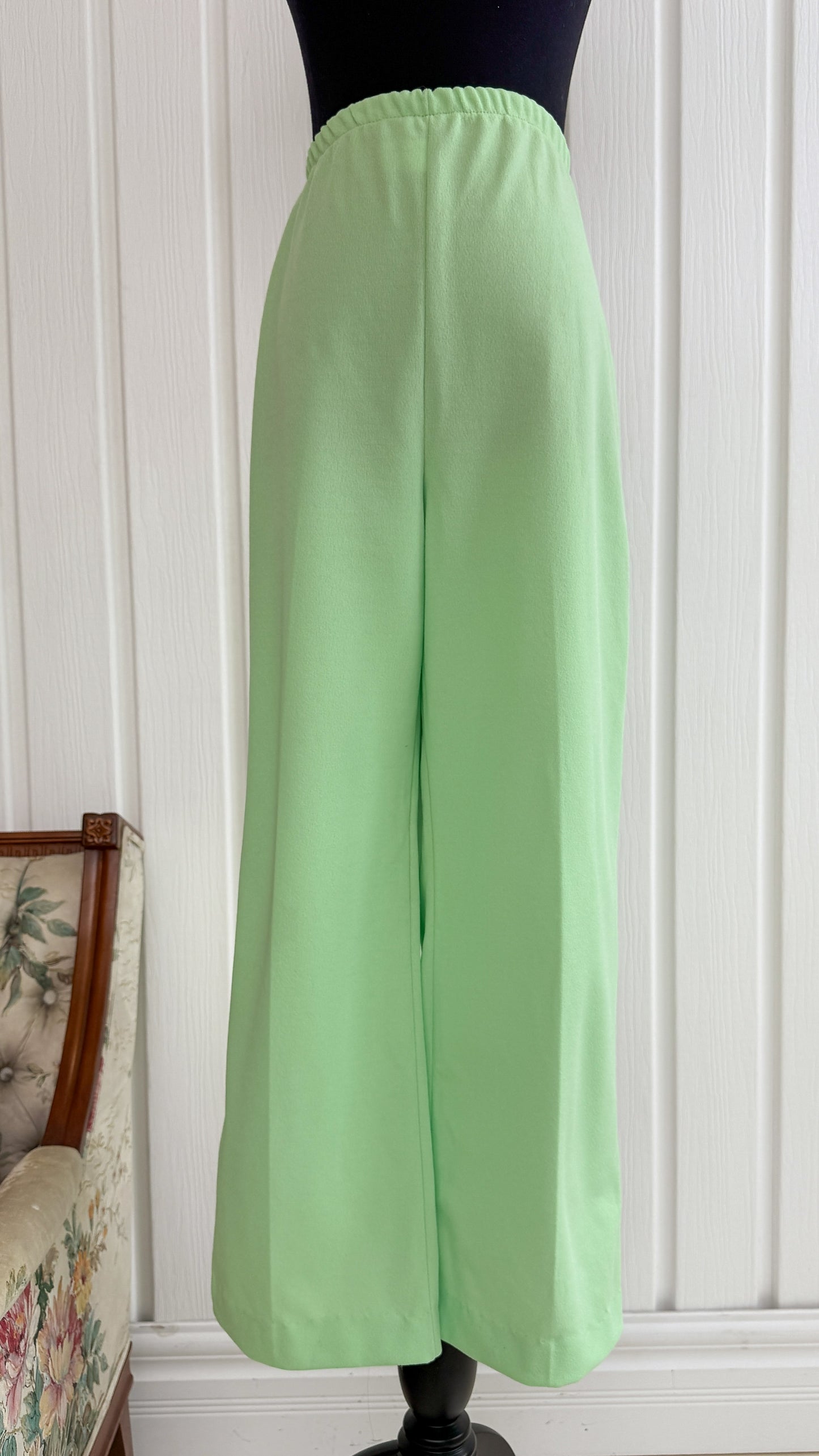 Lime green pants - medium