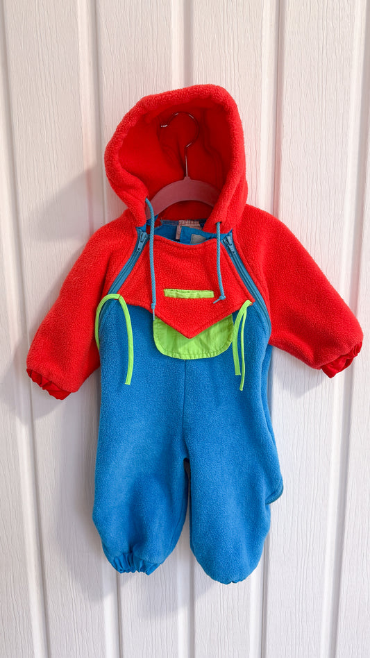 Children - Neon fleece outfit - 9 months