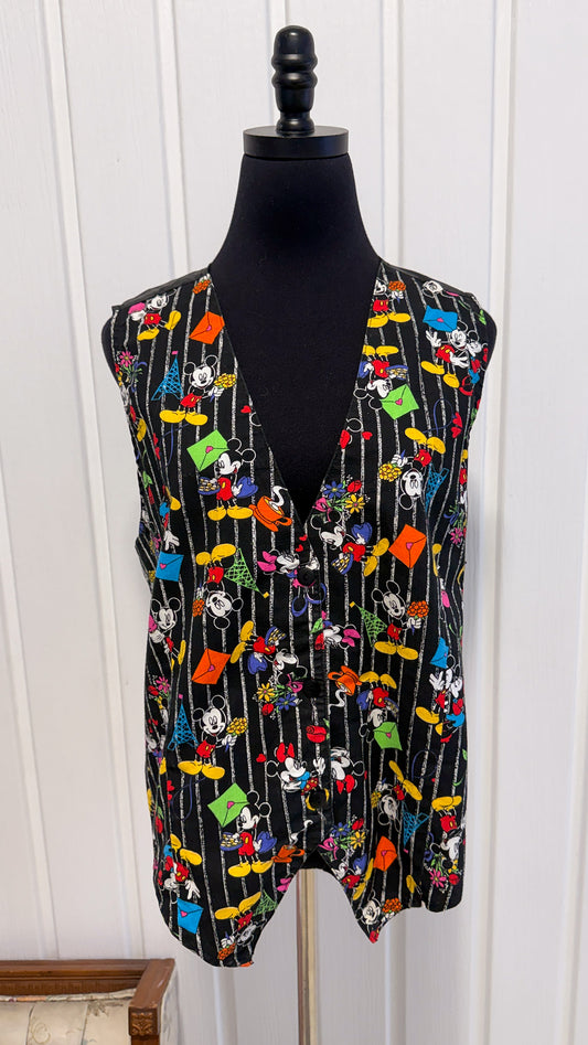 Gilet noir Mickey - large