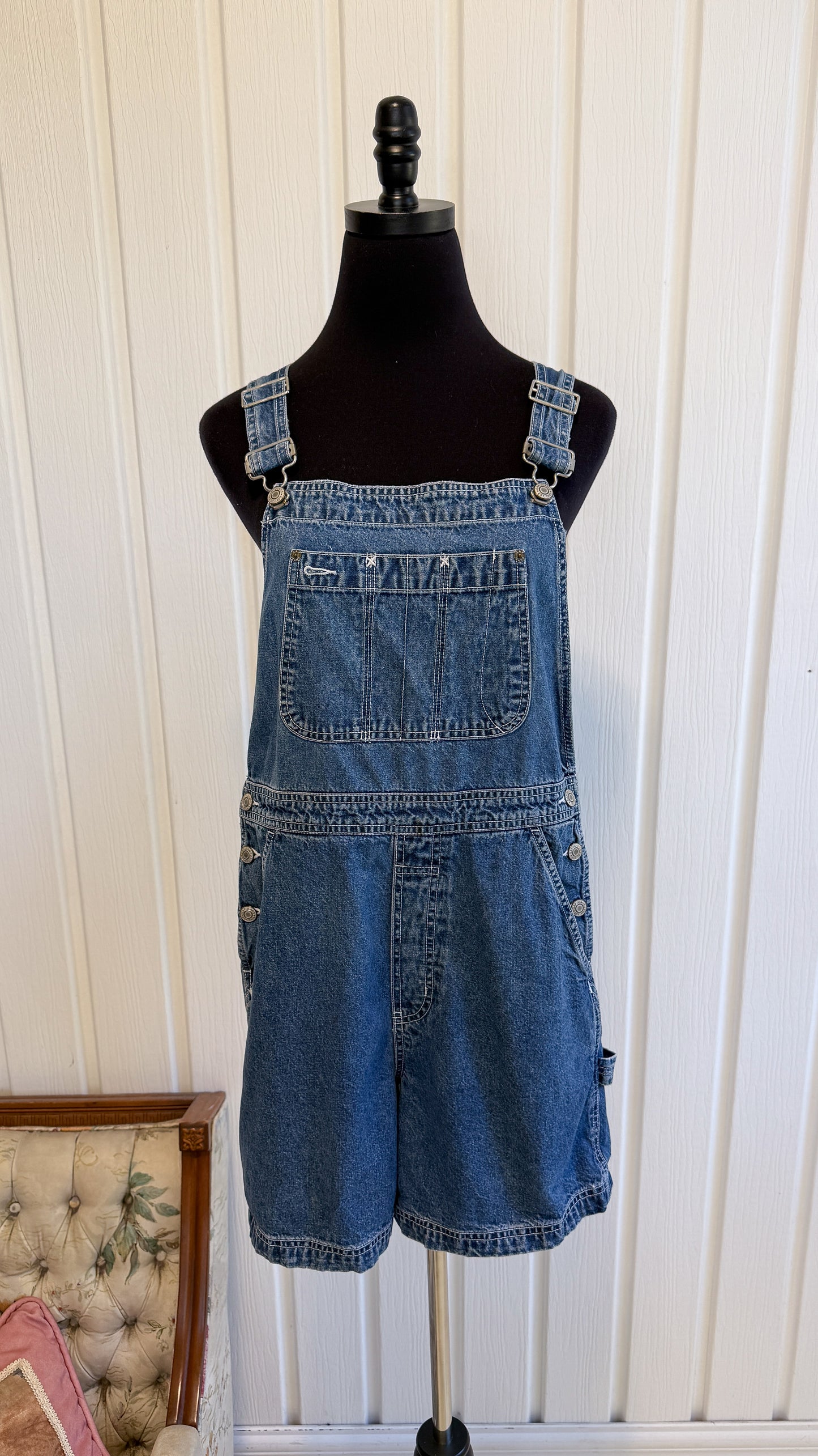 Salopette-shorts en jeans Gap- medium