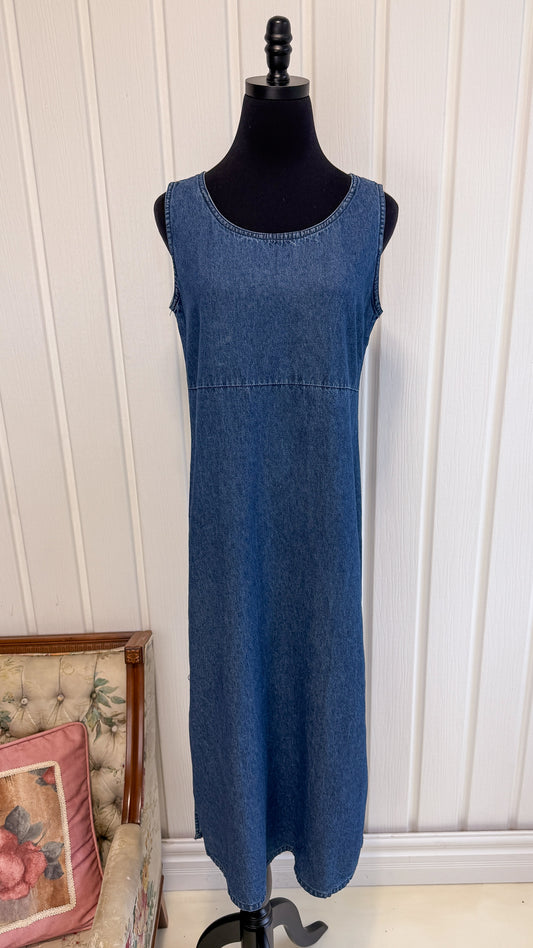 Robe longue en jeans- meidum