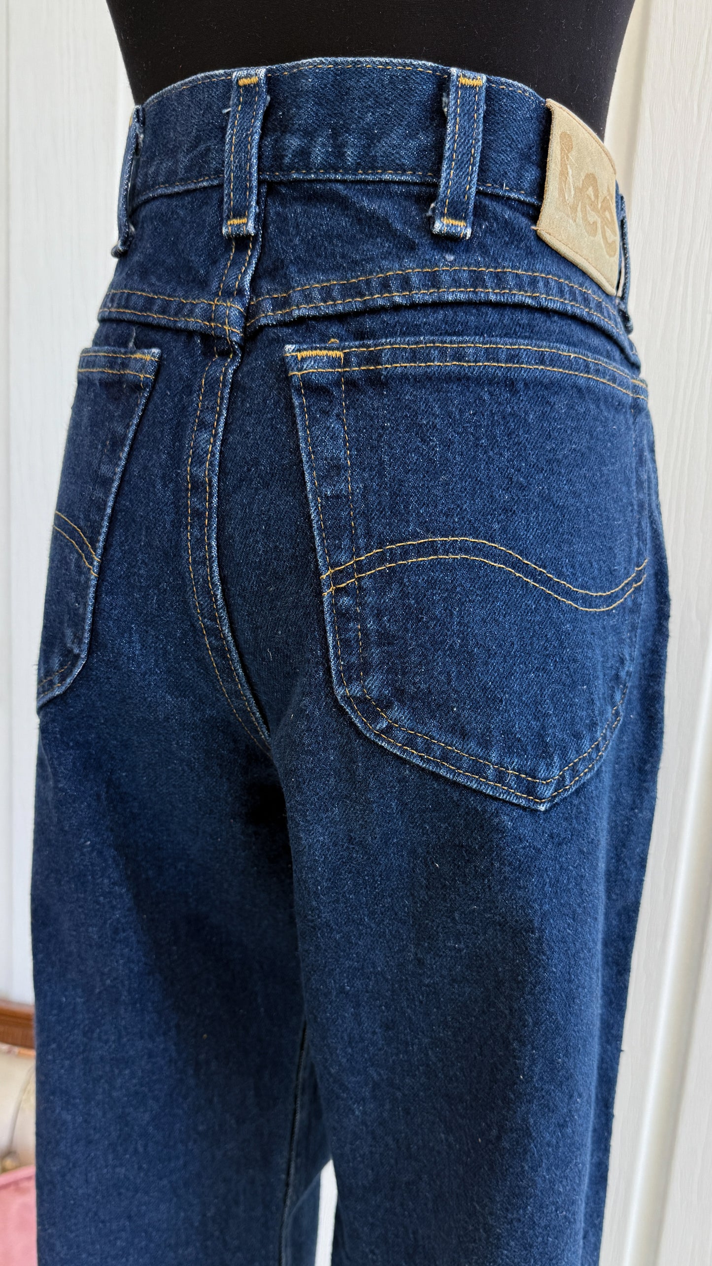 Jeans bleu foncé Lee- large
