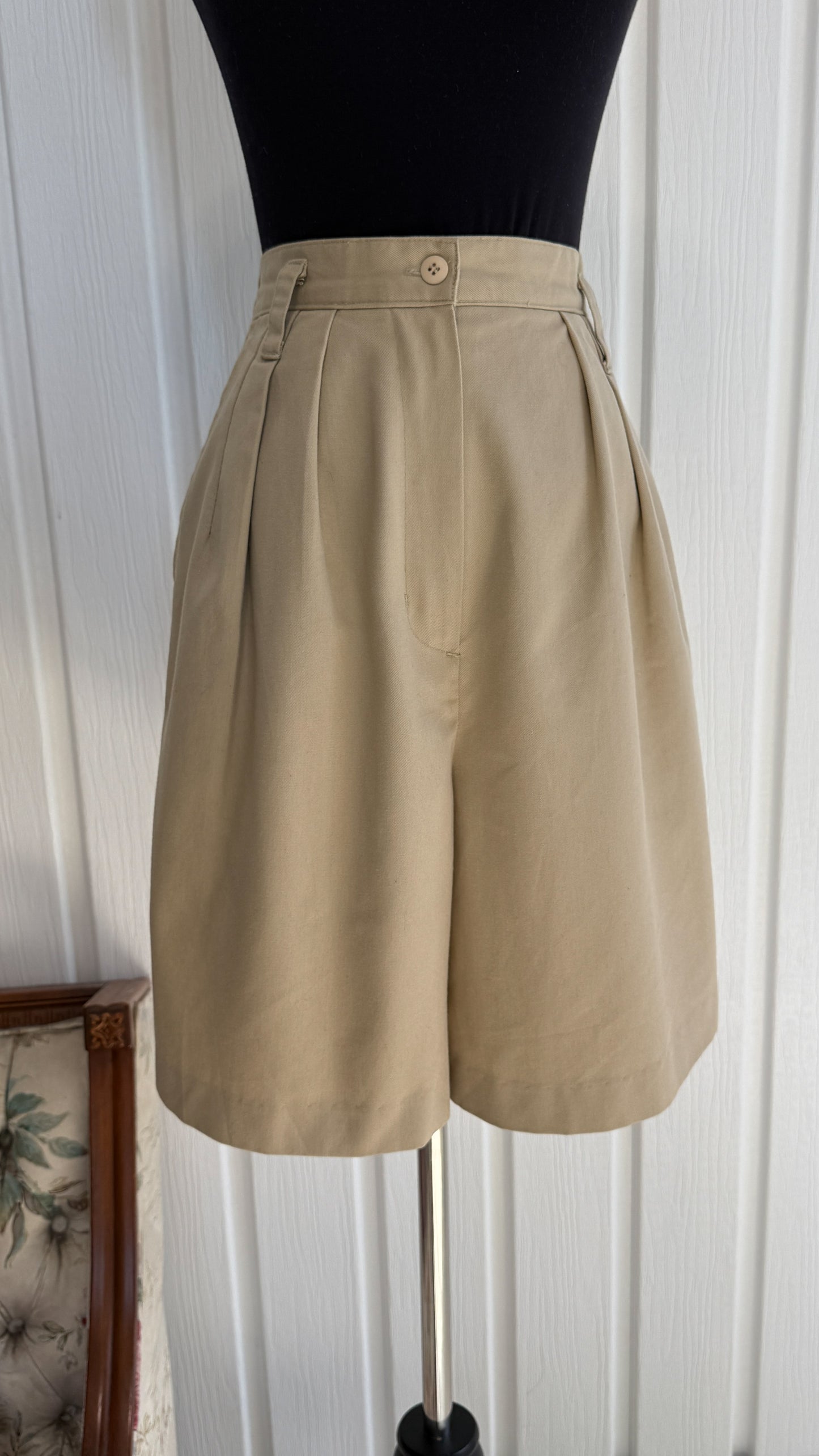 Bermuda beige à plis Cabin Creek- medium