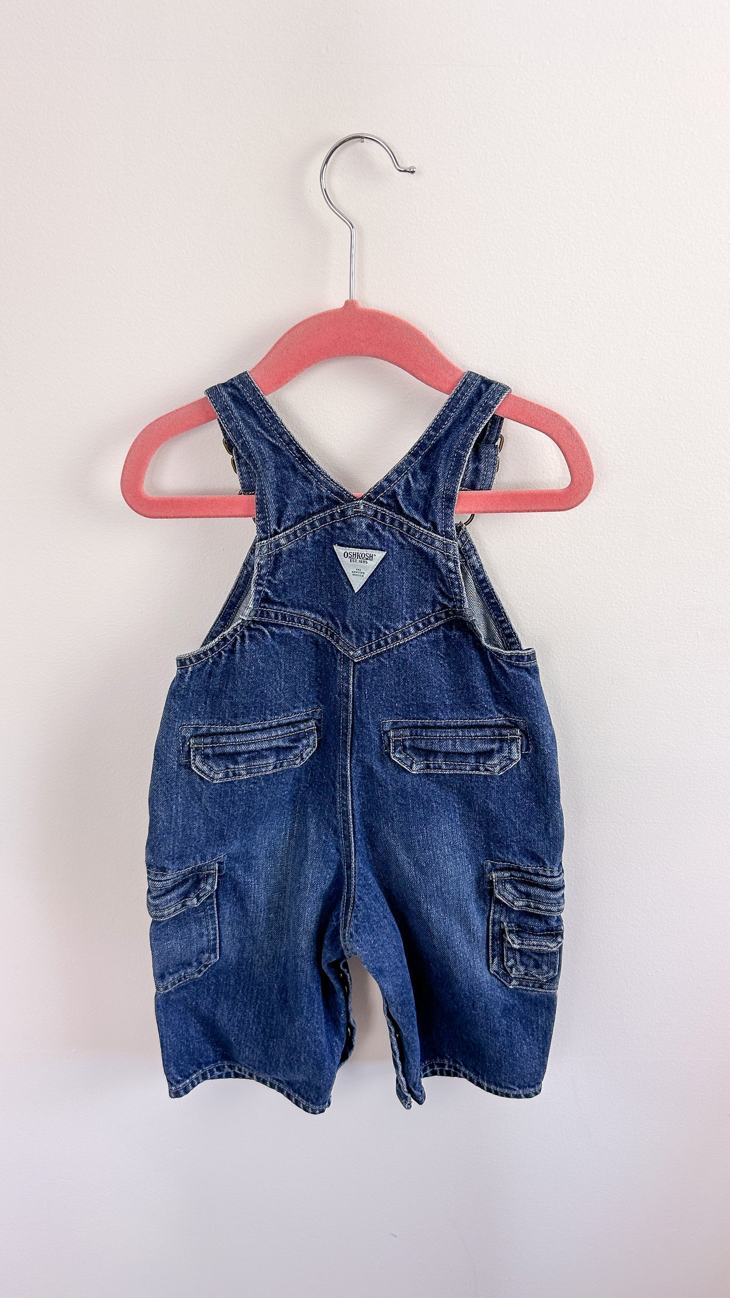 Enfant- Salopette Oshkosh en jeans - 12m