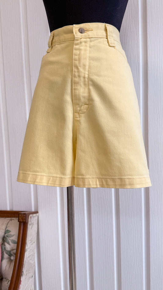 Shorts en denim jaune Lee- large