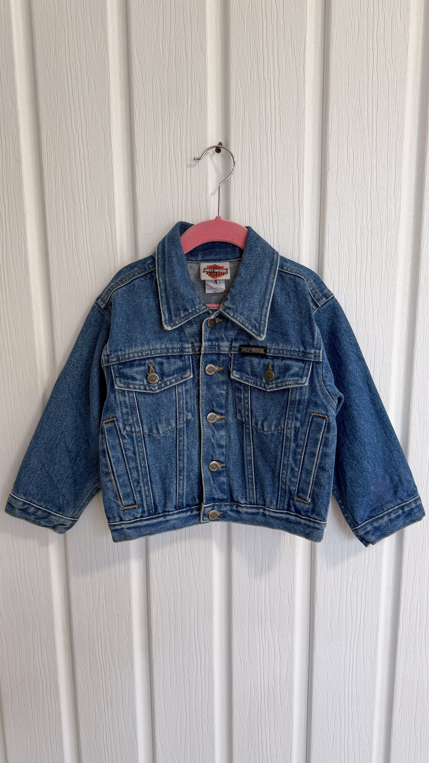 Children's Harley Davidson denim jacket - 4
