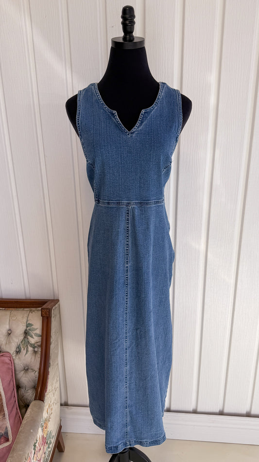 Robe en jeans longue - medium