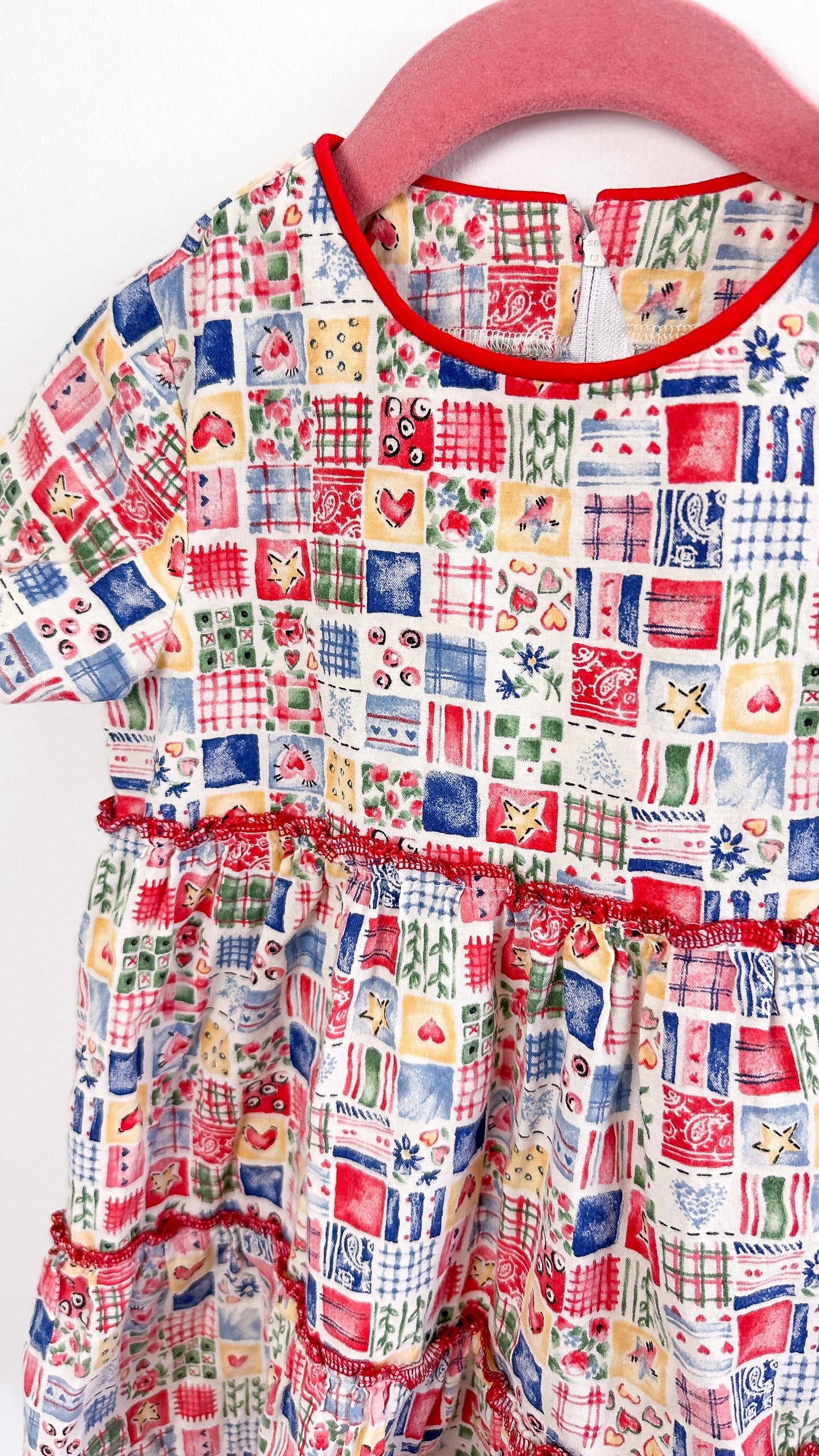 Enfant- robe à motifs géométriques- 2