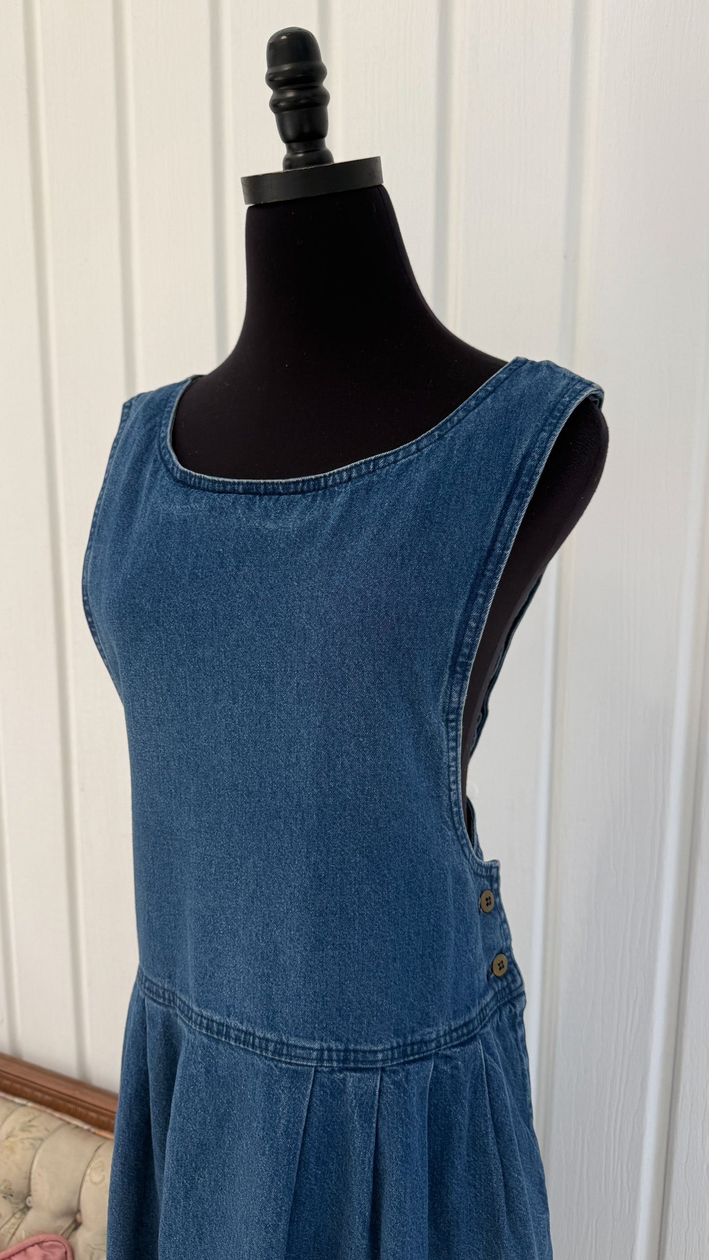 Robe en jeans « dropwaist »- medium